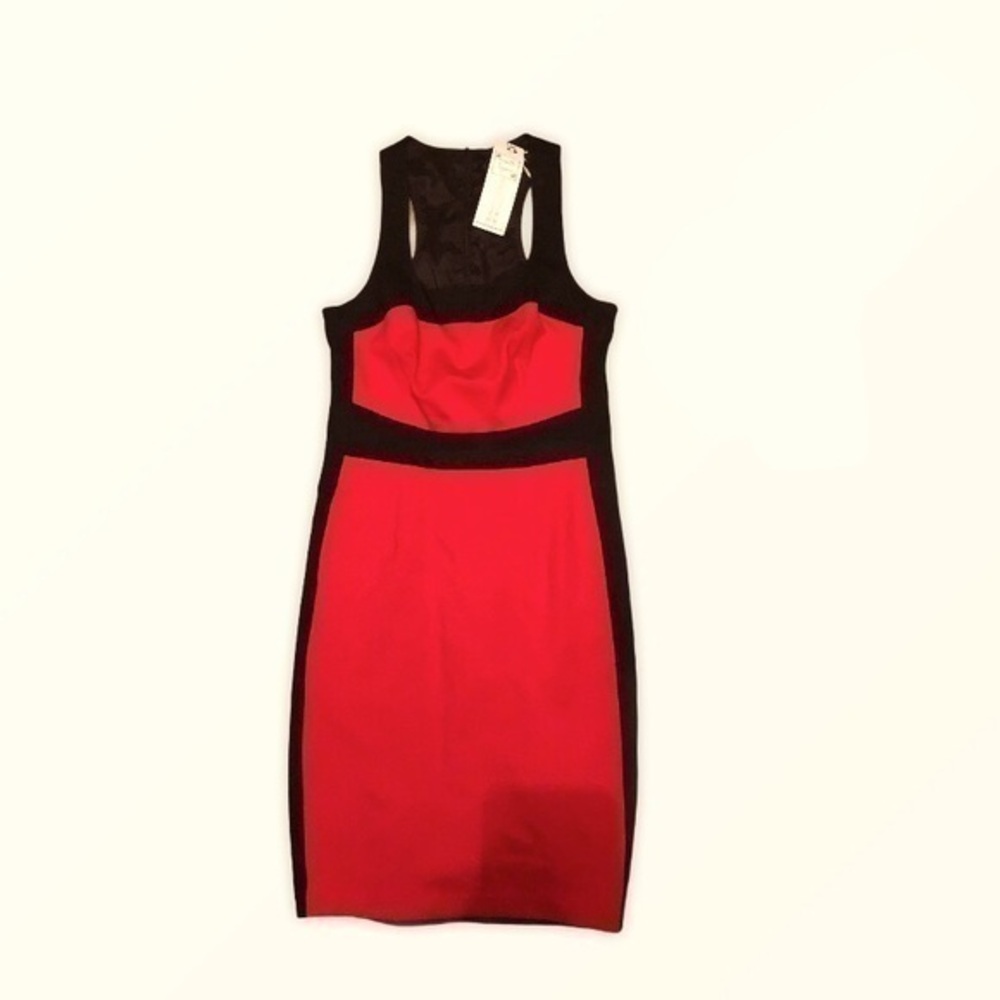 Nanette lepore NWT Valentine’s Day red black dress